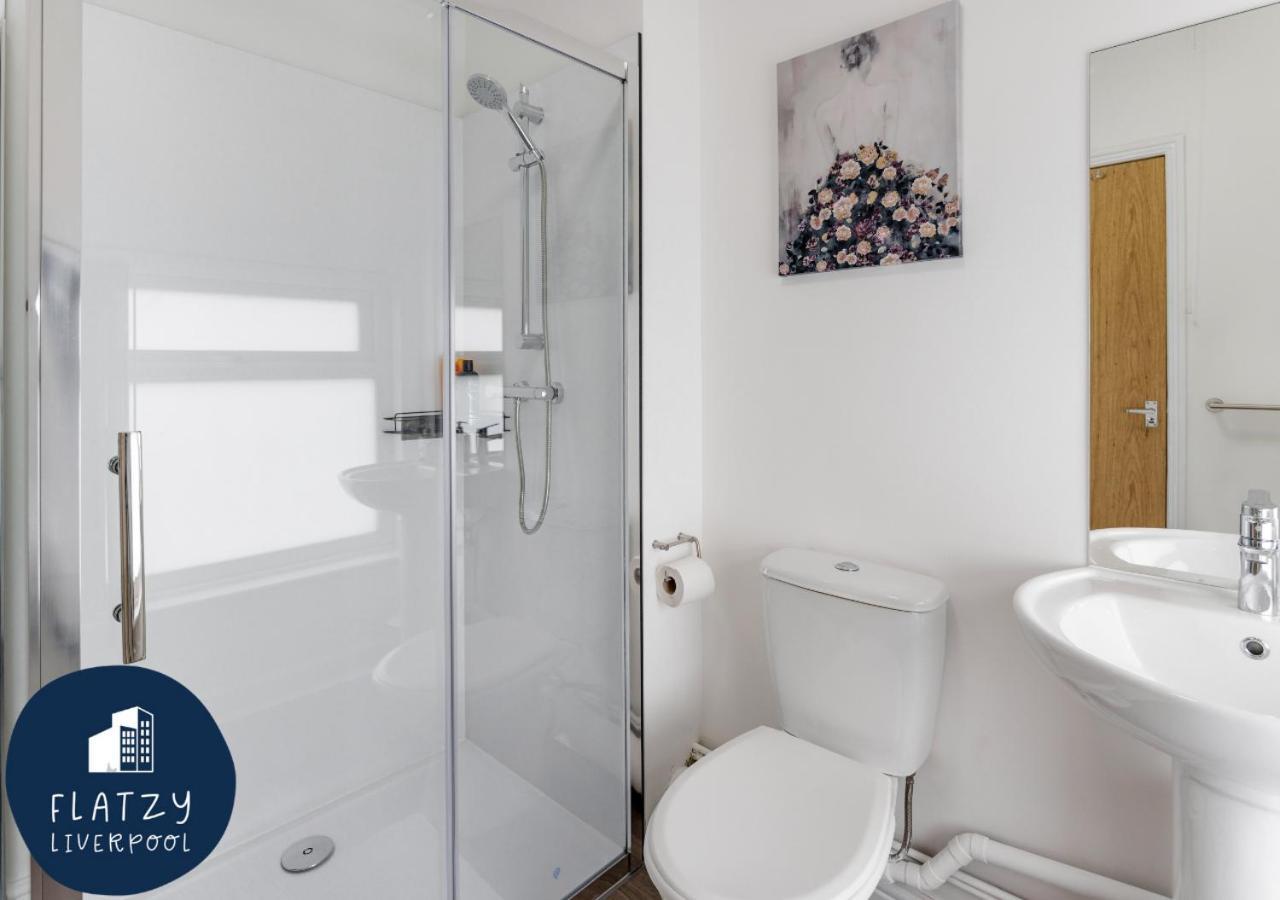Flatzy - 6 Bed Oasis Close To Football Stadiums Liverpool Luaran gambar