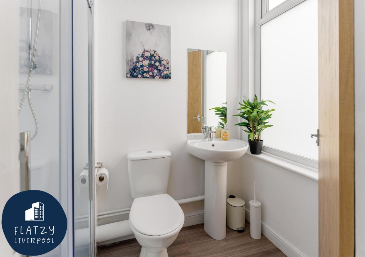 Flatzy - 6 Bed Oasis Close To Football Stadiums Liverpool Luaran gambar