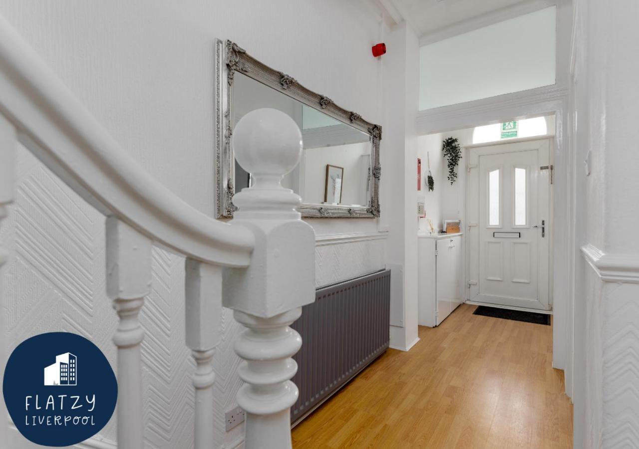 Flatzy - 6 Bed Oasis Close To Football Stadiums Liverpool Luaran gambar