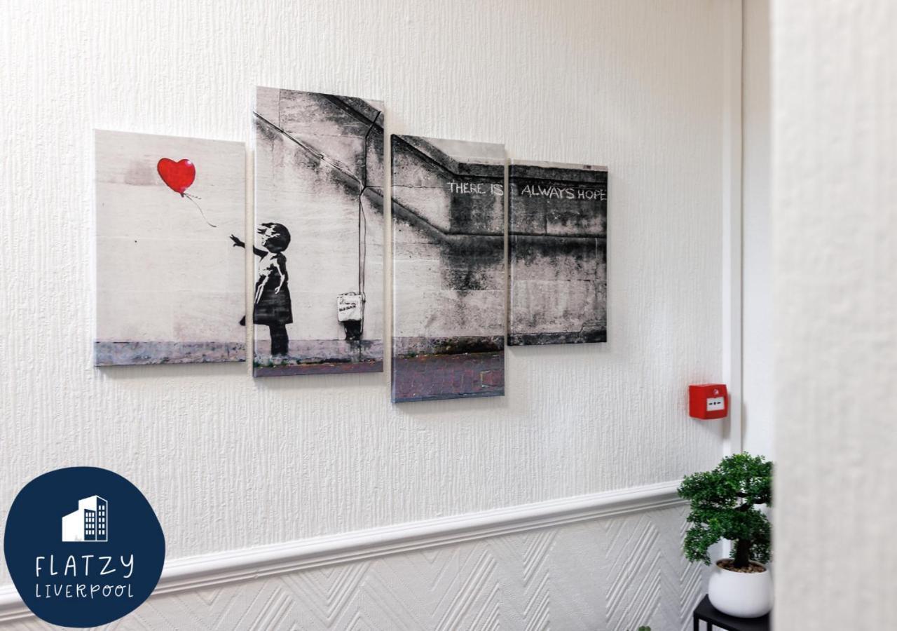 Flatzy - 6 Bed Oasis Close To Football Stadiums Liverpool Luaran gambar