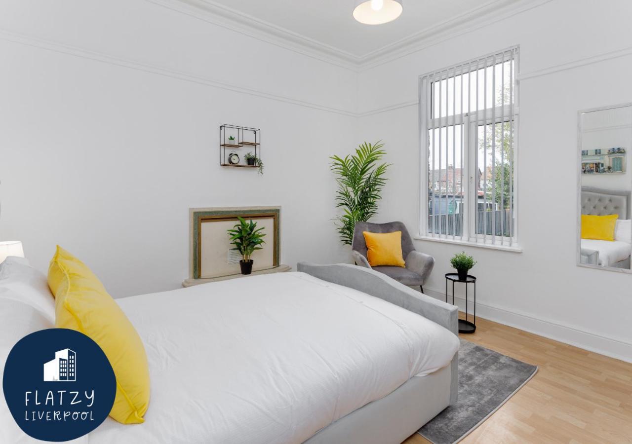 Flatzy - 6 Bed Oasis Close To Football Stadiums Liverpool Luaran gambar